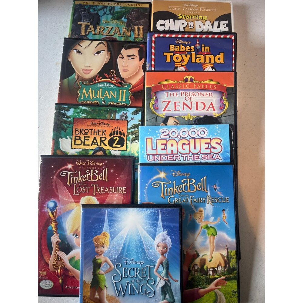 Disney & Classic Fables DVD Collection: 20000 Leagues Under The Sea 10‎ DVDs